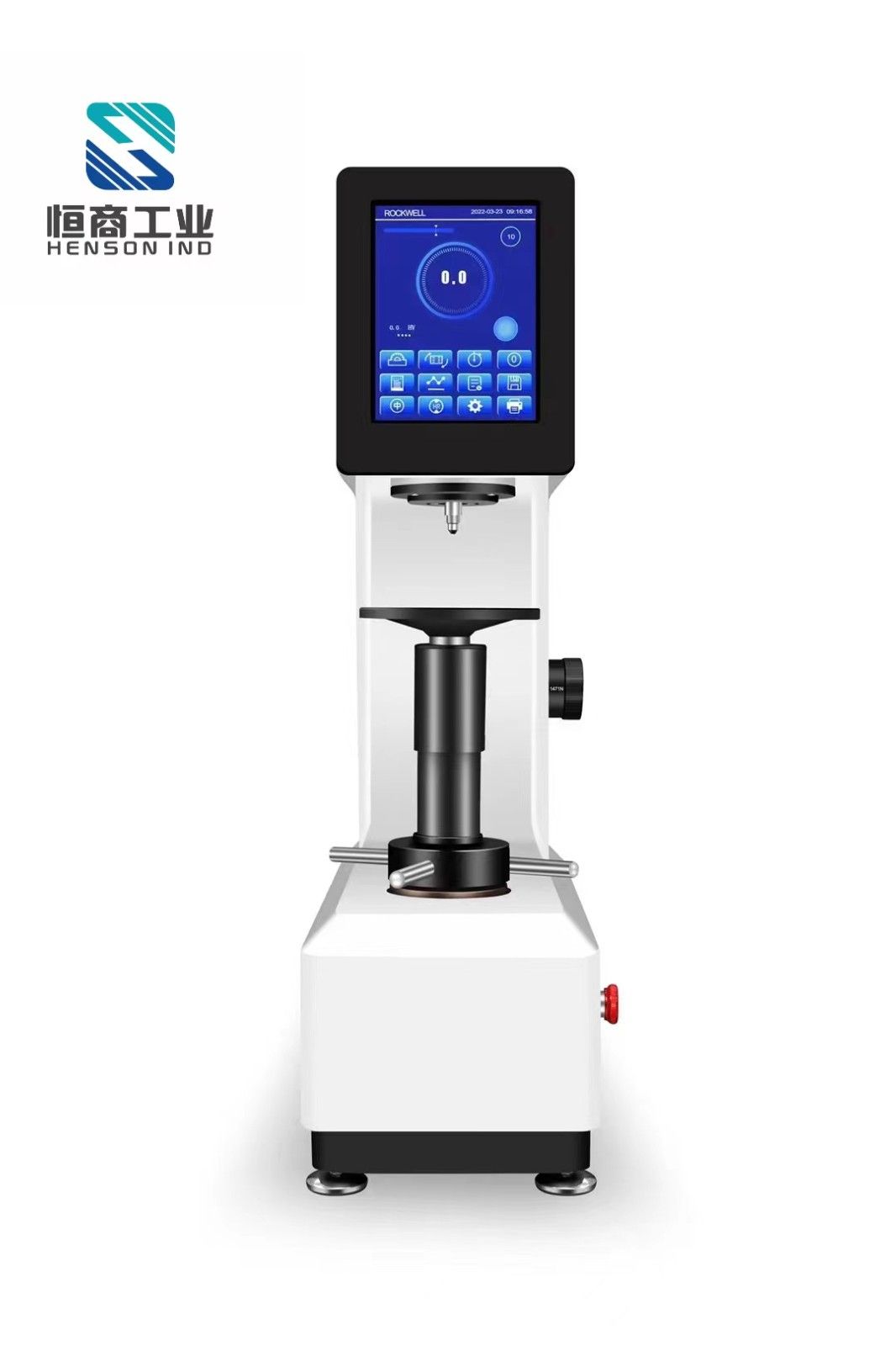 触摸屏电加载数显洛氏硬度计